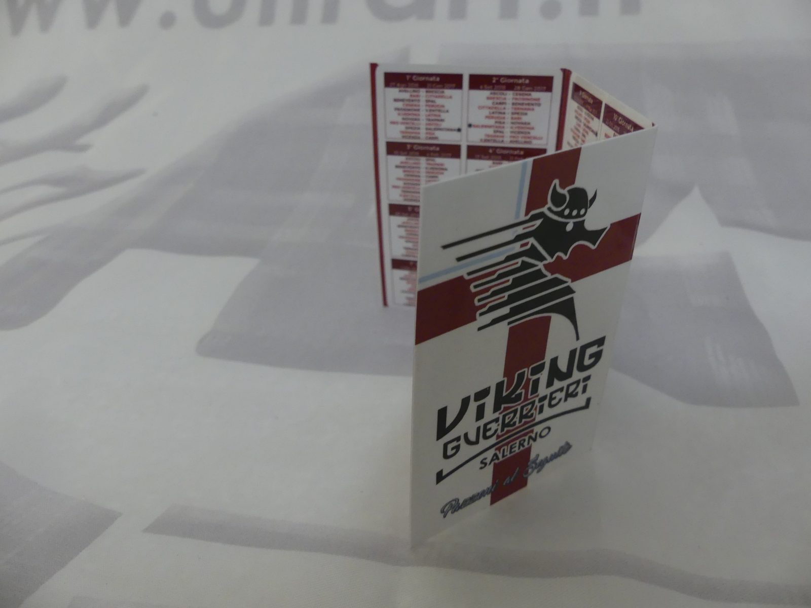 Calendarietto tascabile Viking Guerrieri stampato fronte e retro